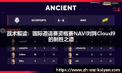 战术解读：国际邀请赛资格赛NAVI对阵Cloud9的制胜之道